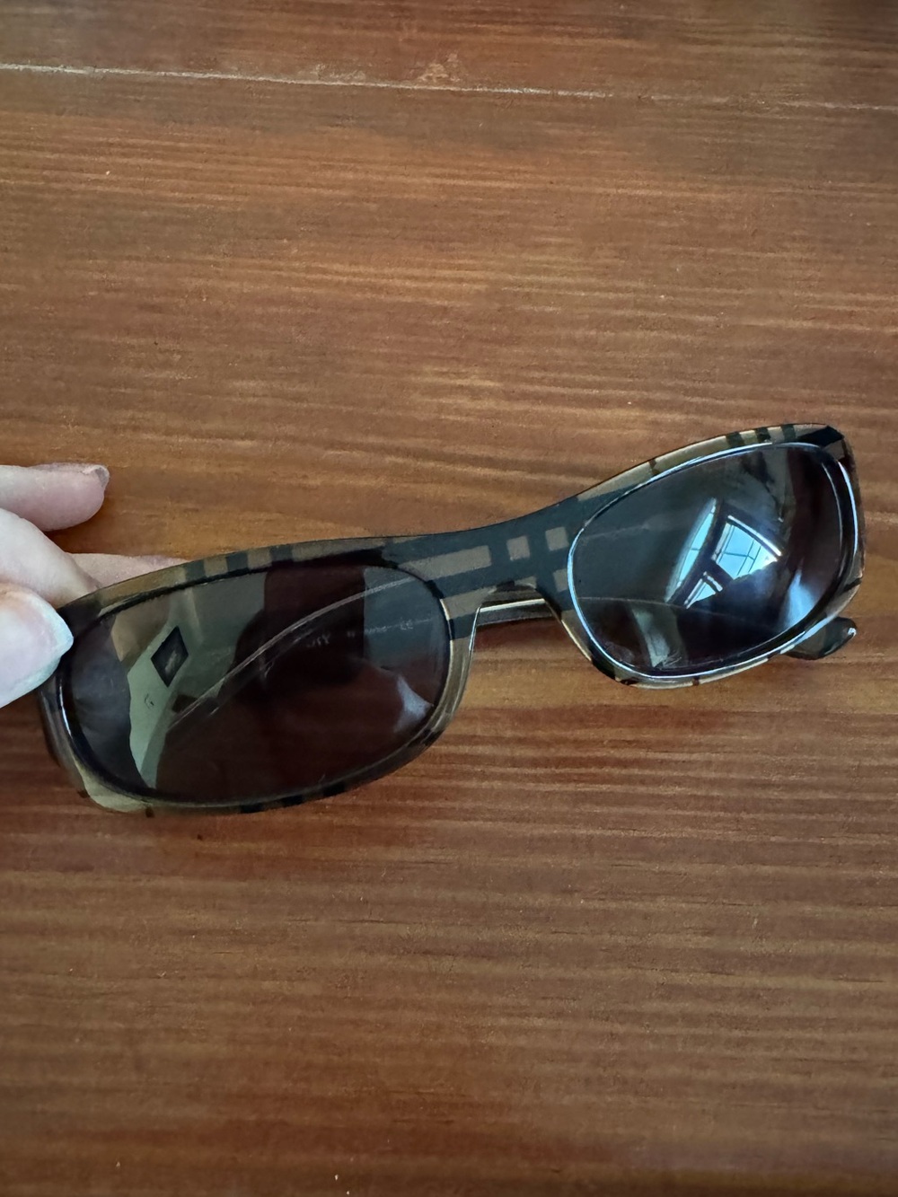 Burberry Check Sunglasses